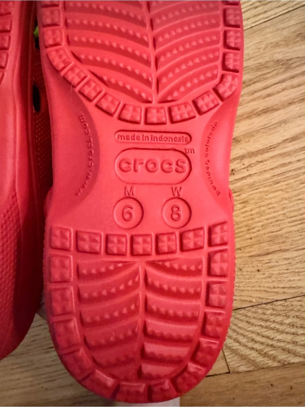 CROCS Kids Classic Clog Baja Red